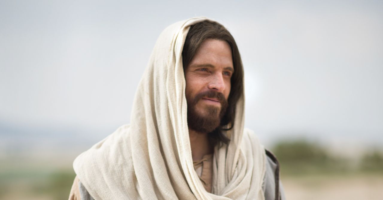 Gesù Cristo sorridente invita tutti a venire a Lui